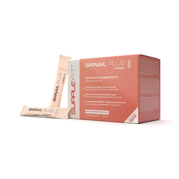 SKINAIL PLUS – Gel food supplement for hair, skin and nails - 300 ml With patented SKINHELP™ complex/INTB031