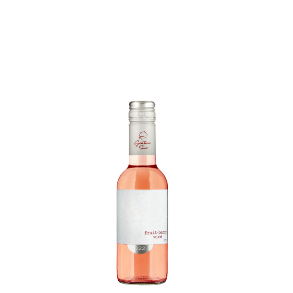 Roséwijn 423 fruit-bes, Drog Alk. 0,25 L 12% naar volume