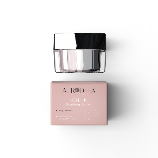 LOLLILIP 'Salty Caramel' – Nourishing Lip Mask 15 ml | With exclusive LYPCURE™ complex/lc002